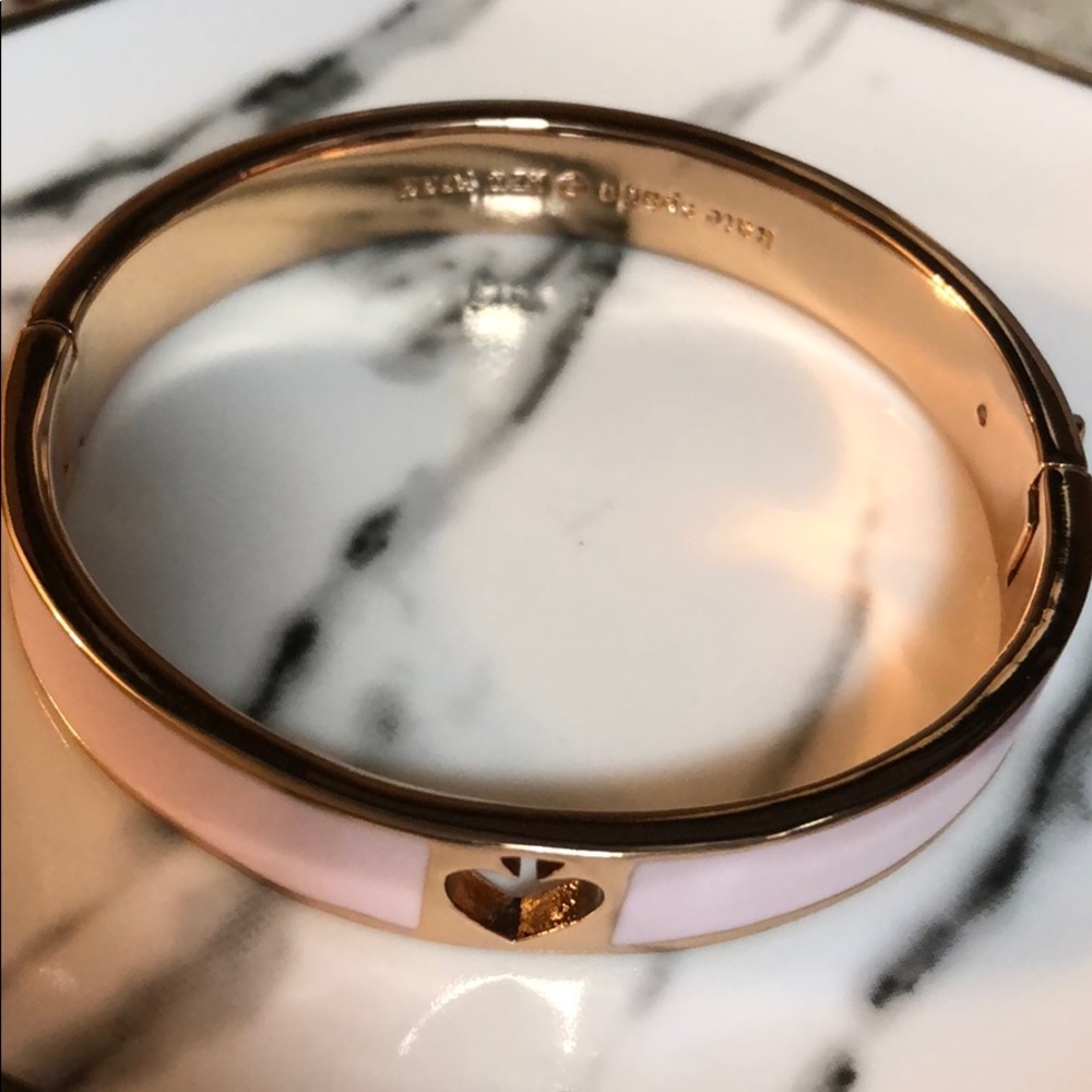 kate Spade hole punch hinge bracelet